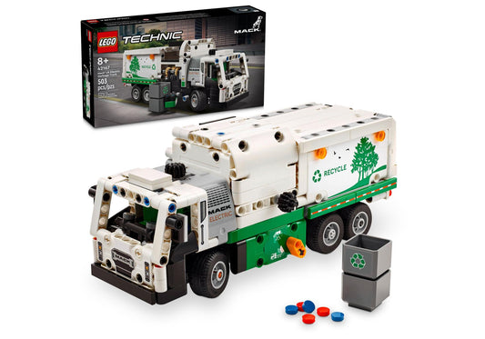 Lego 42167 Technic Mack LR Electric Müllwagen - plegobil