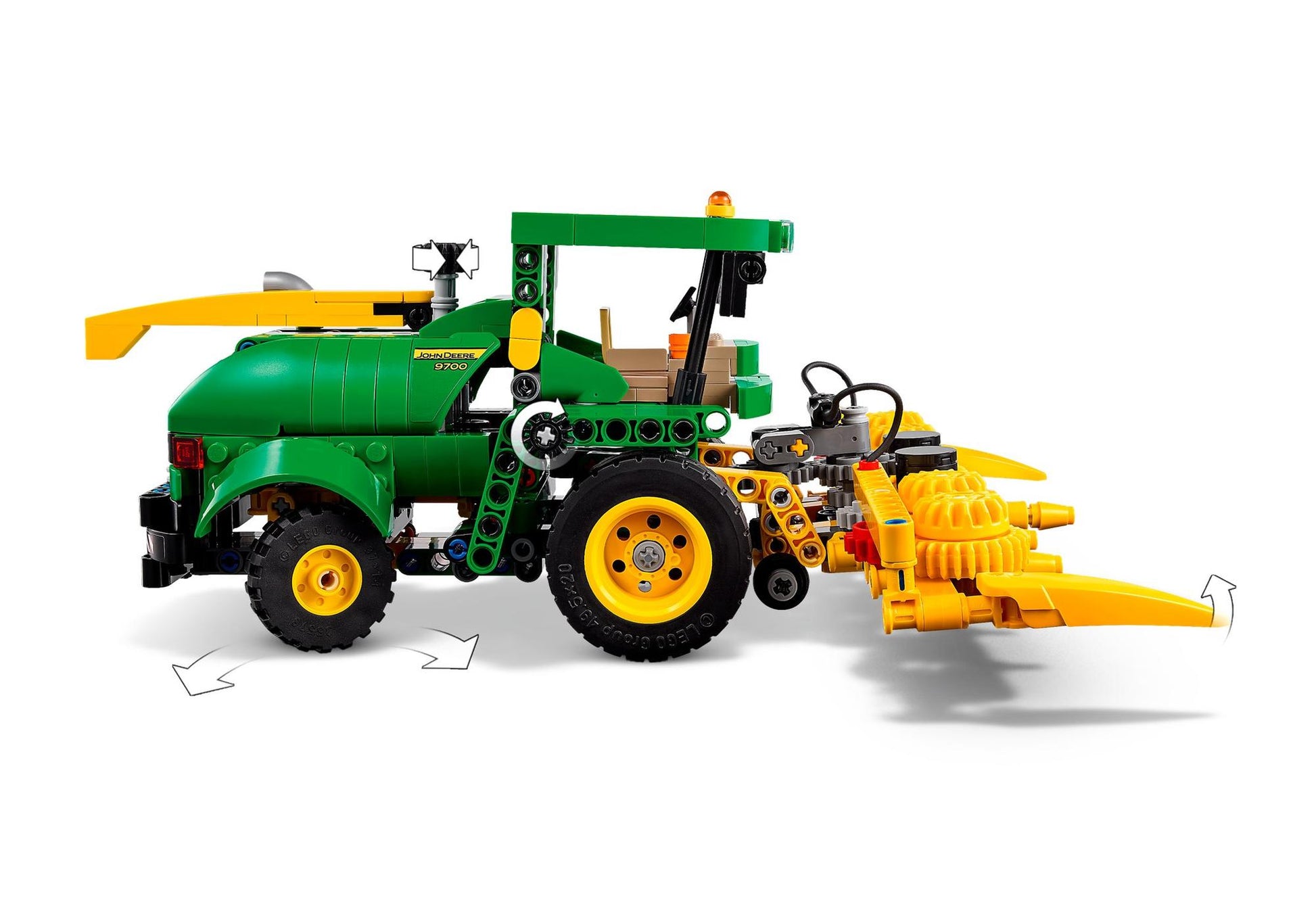 Lego 42168 Technic John Deere 9700 Forage Harvester - plegobil