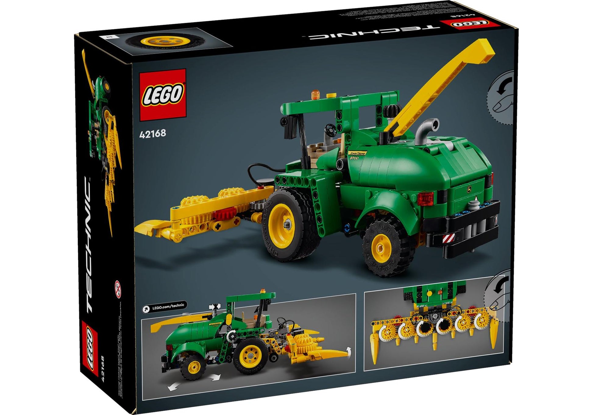 Lego 42168 Technic John Deere 9700 Forage Harvester - plegobil