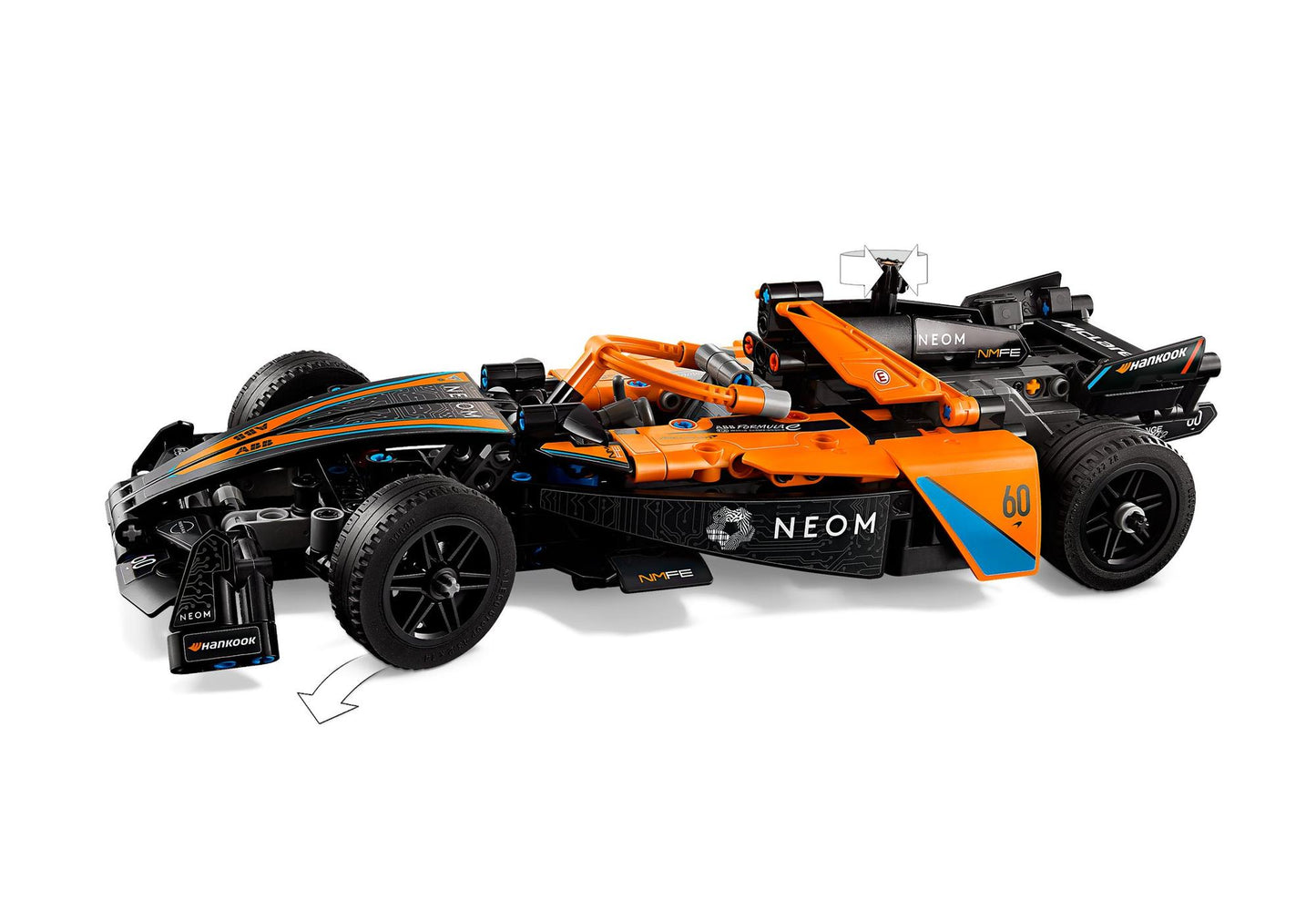 Lego 42169 Technic NEOM McLaren Formula E Race Car - plegobil