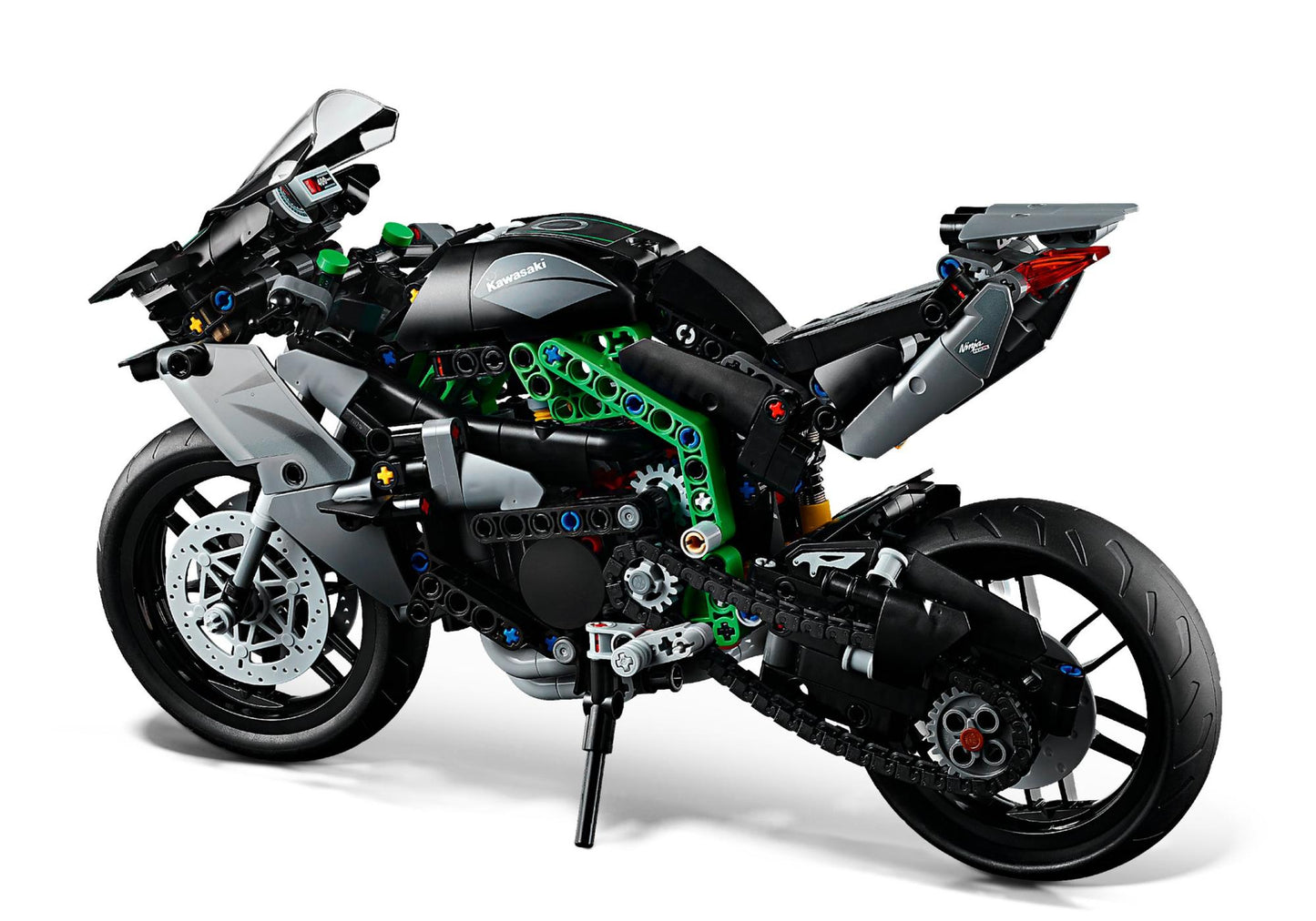 Lego 42170 Technic Kawasaki Ninja H2 Motorcycle - plegobil