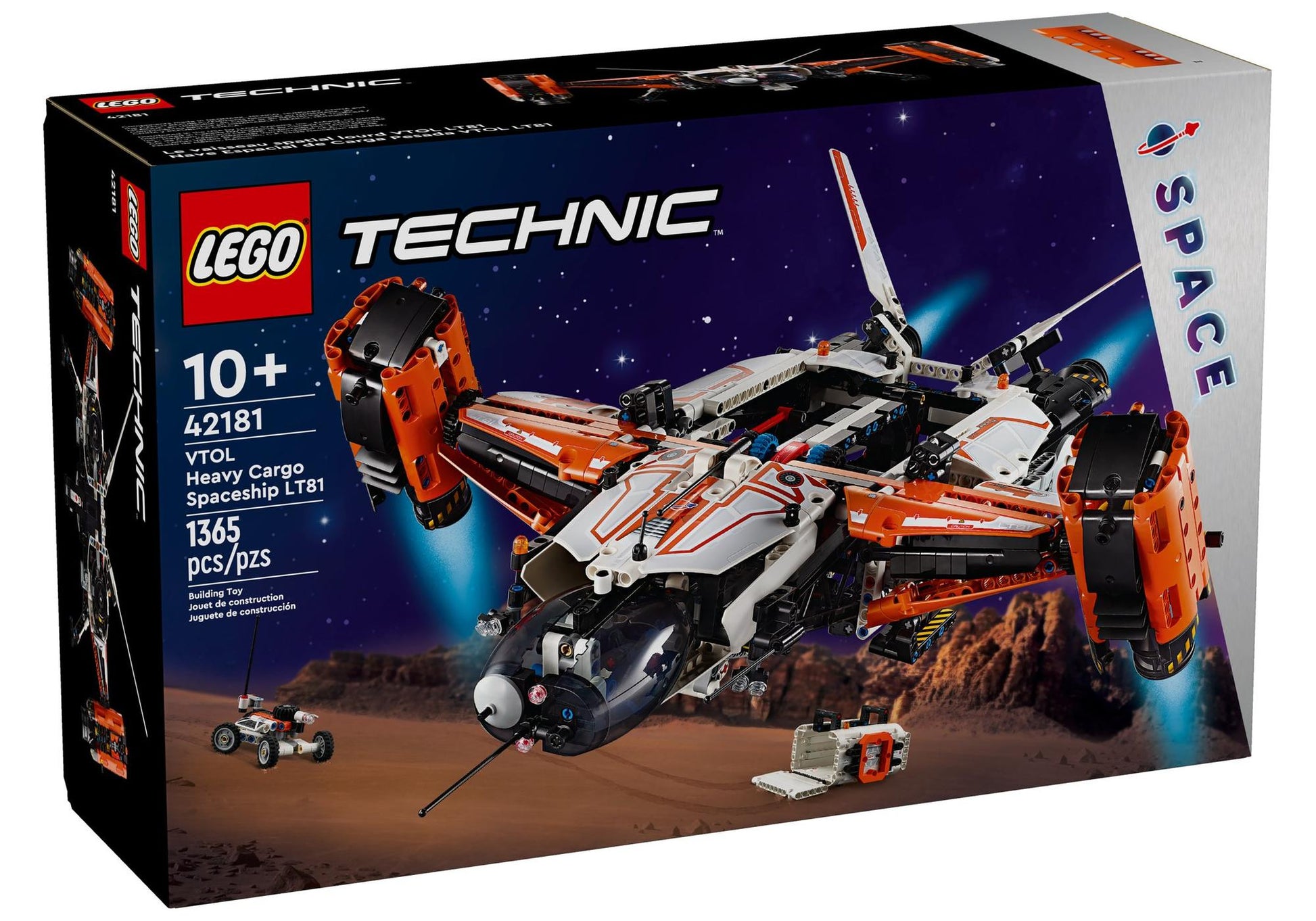 Lego 42181 Technic VTOL Schwerlastraumfrachter LT81 - plegobil
