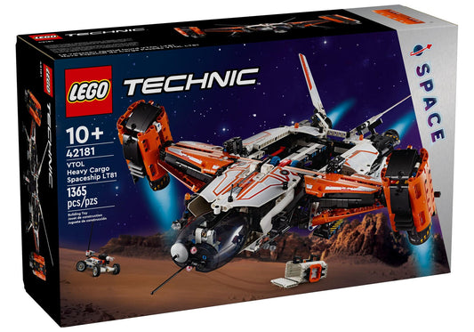 Lego 42181 Technic VTOL Schwerlastraumfrachter LT81 - plegobil