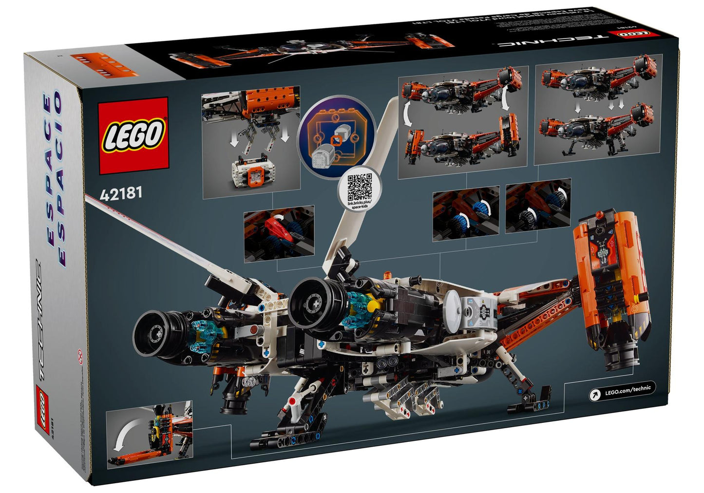 Lego 42181 Technic VTOL Schwerlastraumfrachter LT81 - plegobil