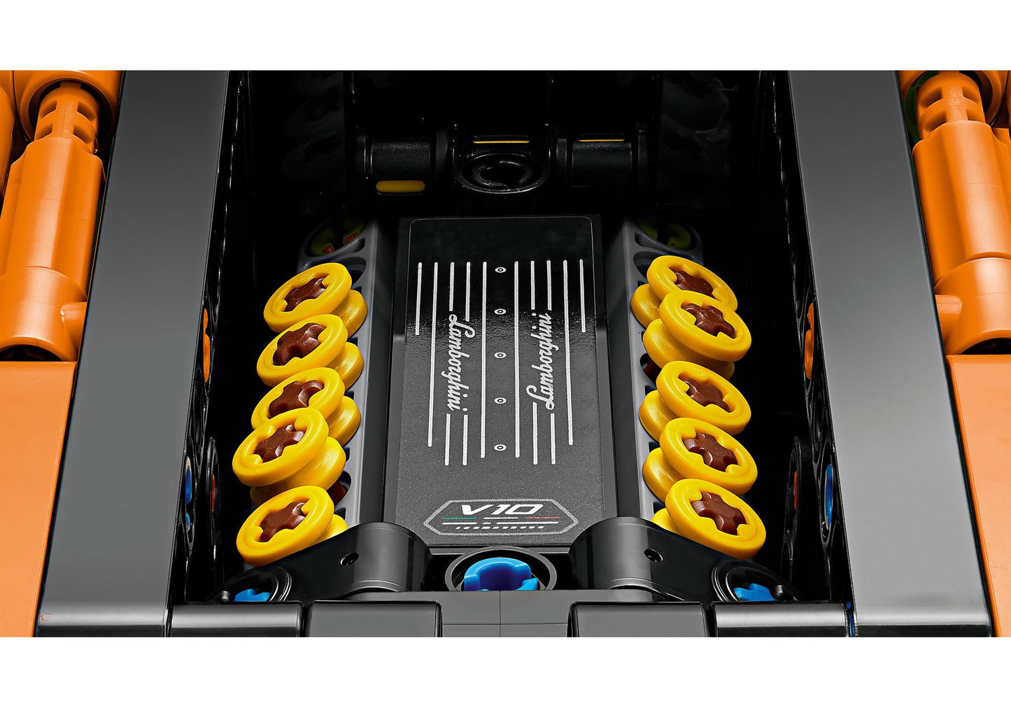 Lego 42196 Technic Lamborghini Huracán Tecnica Orange - plegobil