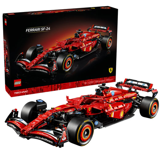 Lego 42207 Technic Ferrari SF-24 F1 Rennauto - plegobil