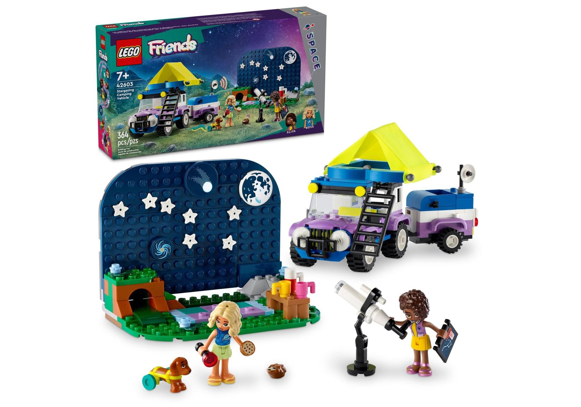 Lego 42603 Friends Sterngucker-Campingfahrzeug - plegobil