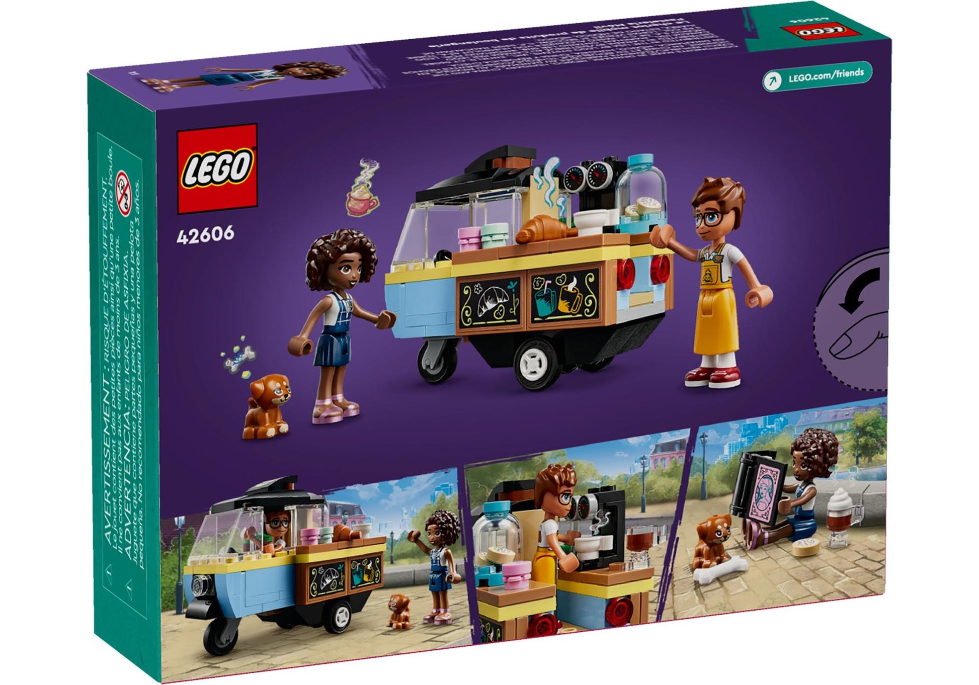 Lego 42606 Friends Rollendes Café - plegobil