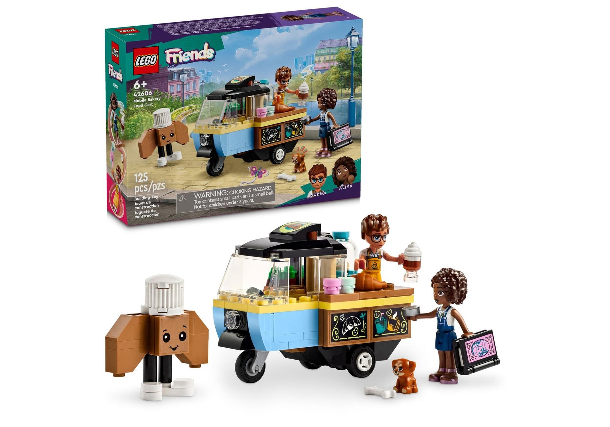 Lego 42606 Friends Rollendes Café - plegobil