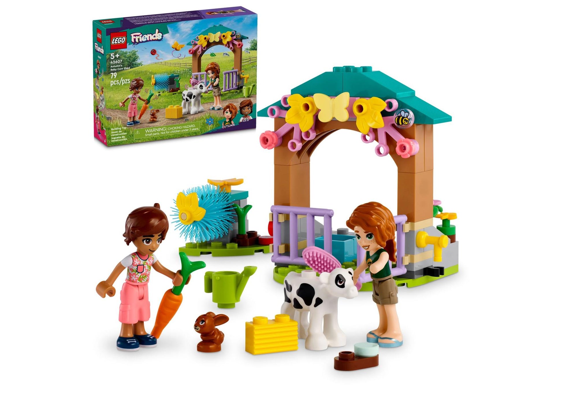Lego 42607 Friends Autums Kälbchenstall - plegobil