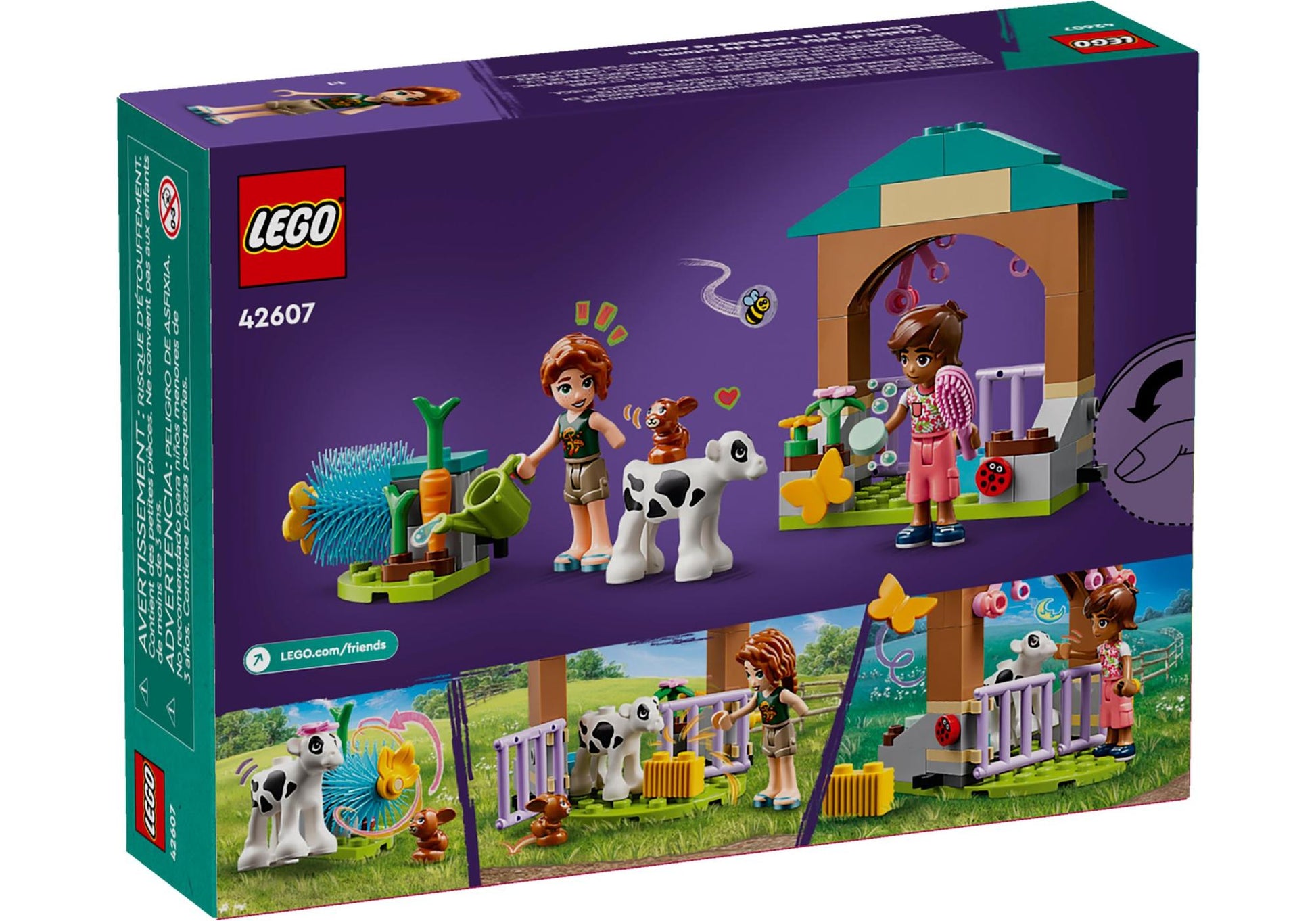 Lego 42607 Friends Autums Kälbchenstall - plegobil