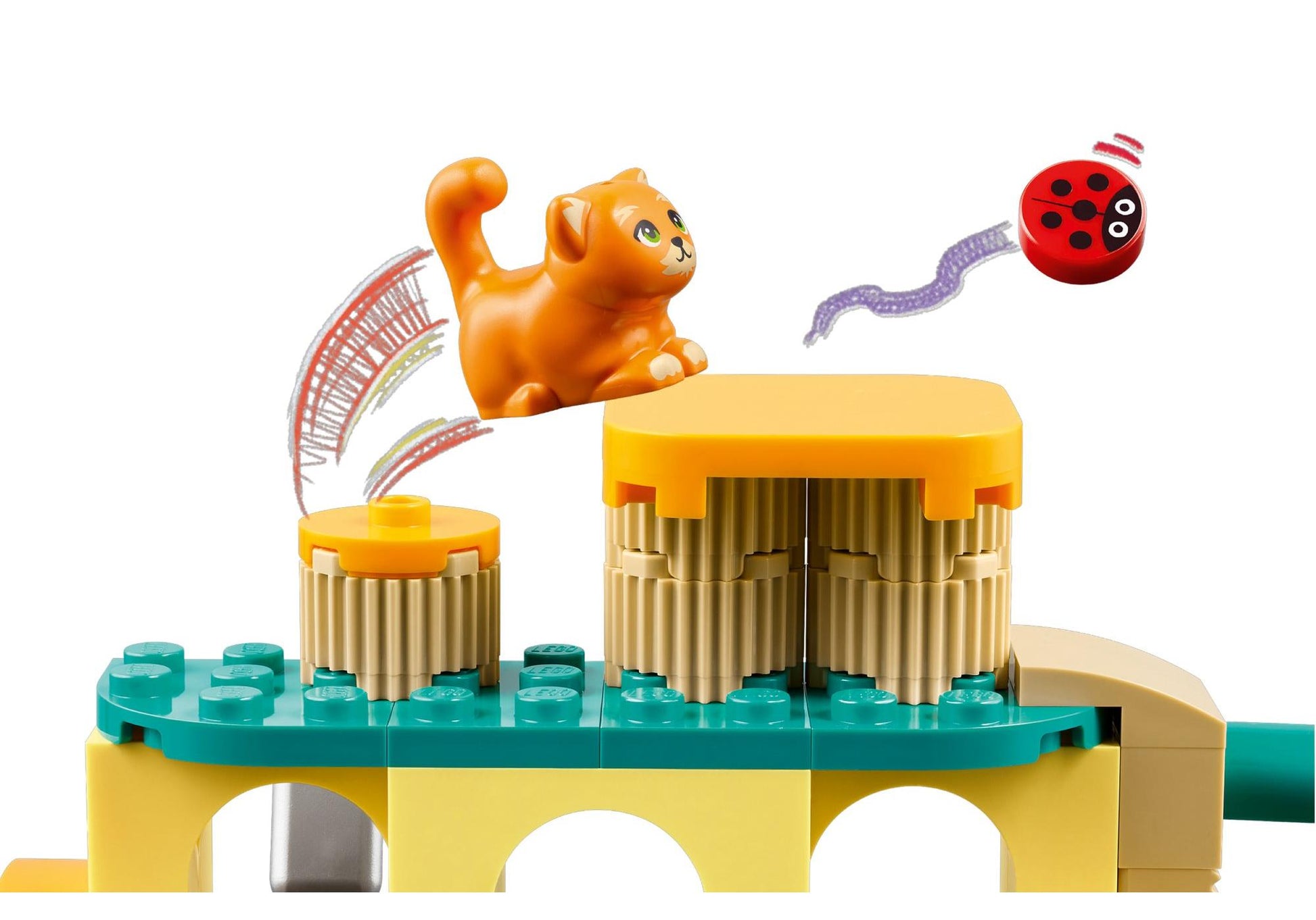 Lego 42612 Friends Abenteuer auf dem Katzenspielplatz - plegobil