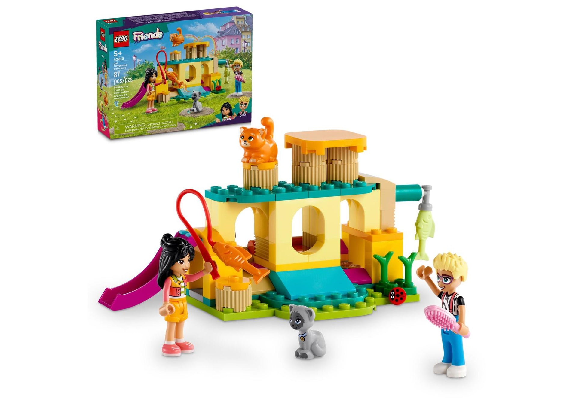 Lego 42612 Friends Abenteuer auf dem Katzenspielplatz - plegobil