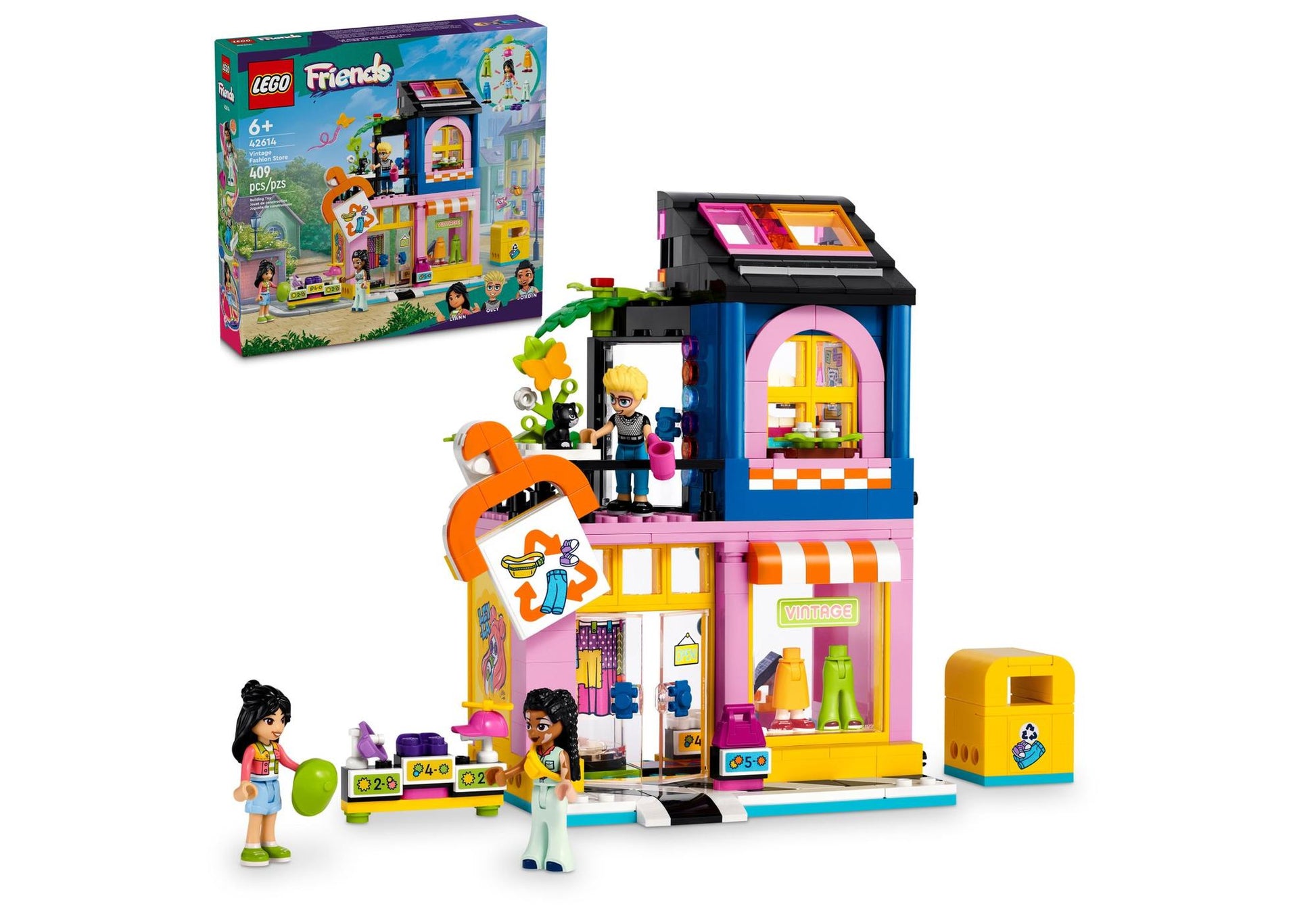 Lego 42614 Friends Vintage-Modegeschäft - plegobil