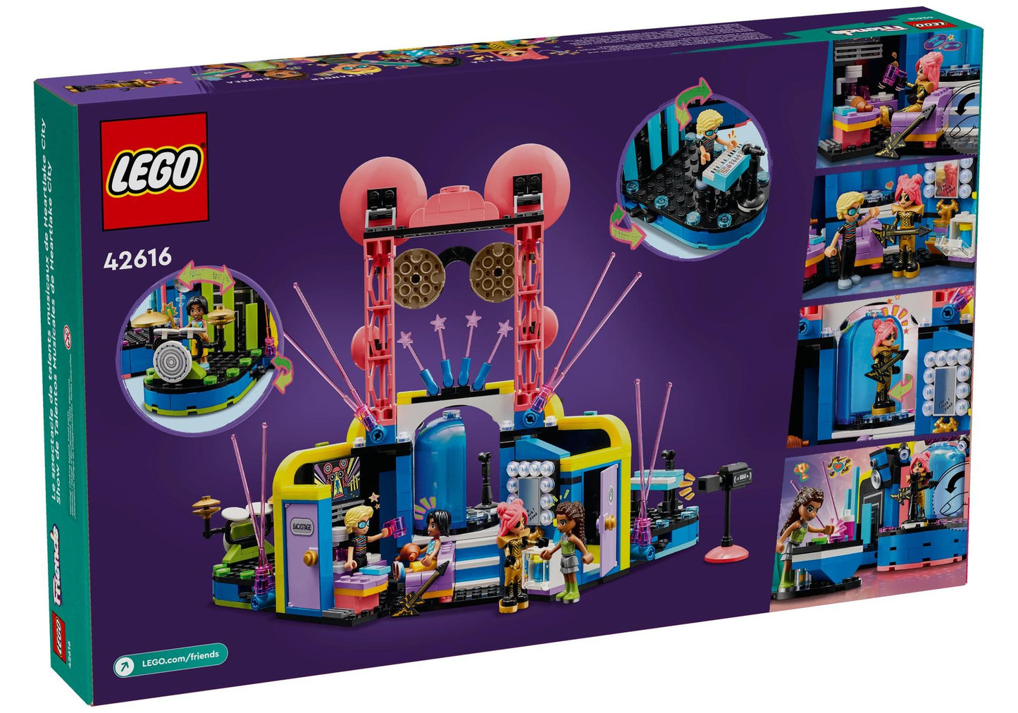 Lego 42616 Friends Talentshow in Heartlake City - plegobil