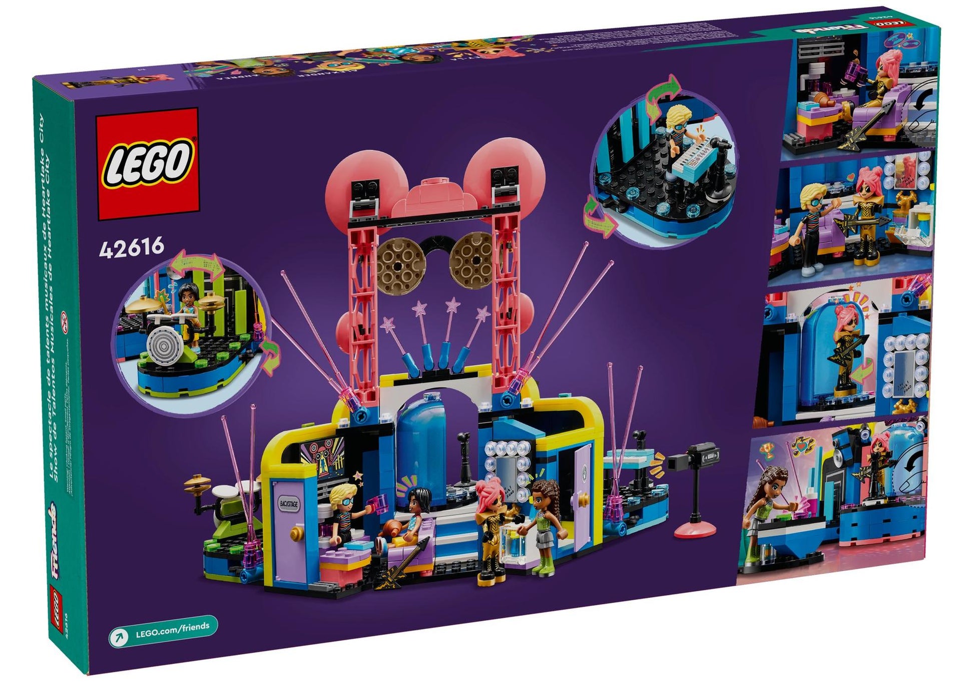 Lego 42616 Friends Talentshow in Heartlake City - plegobil