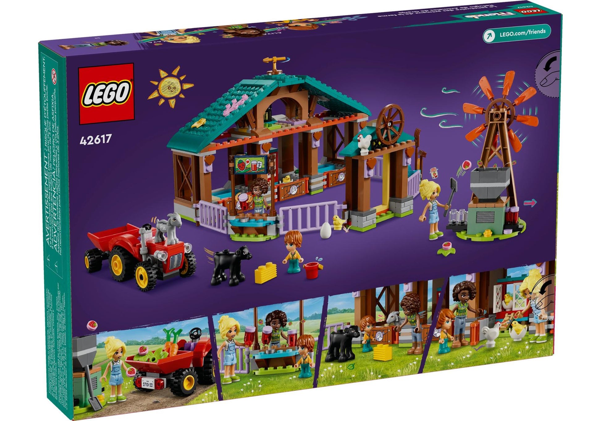 Lego 42617 Friends Auffangstation für Farmtiere - plegobil