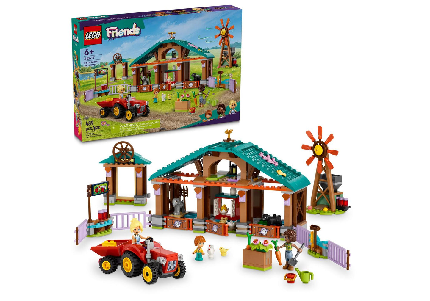 Lego 42617 Friends Auffangstation für Farmtiere - plegobil