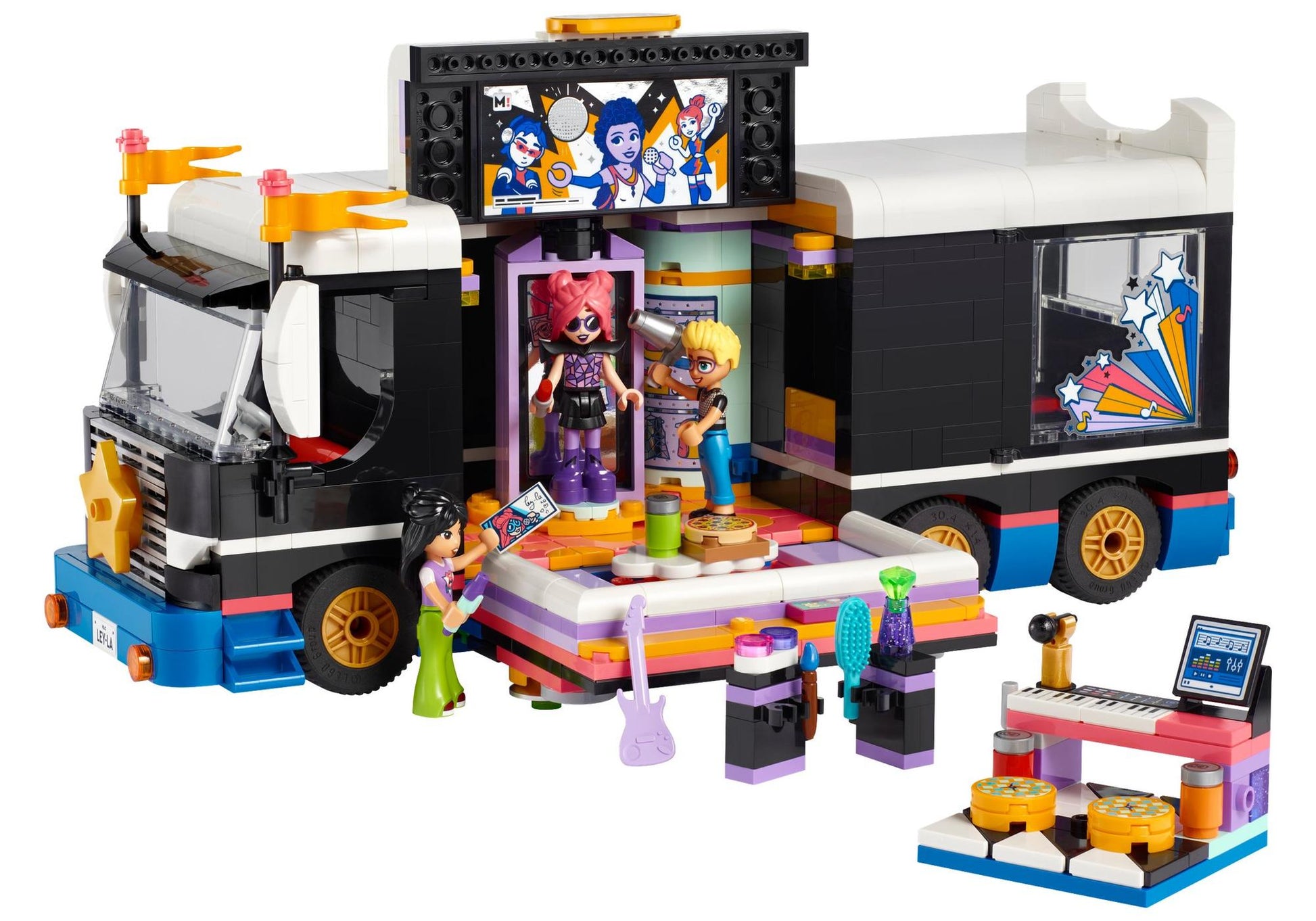 Lego 42619 Friends Popstar-Tourbus - plegobil