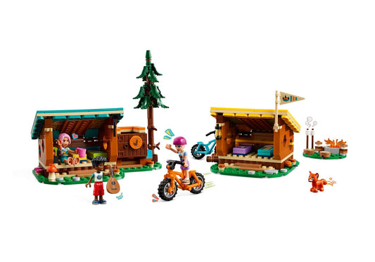 Lego 42624 Friends: Gemütliche Hütten im Abenteuercamp - plegobil