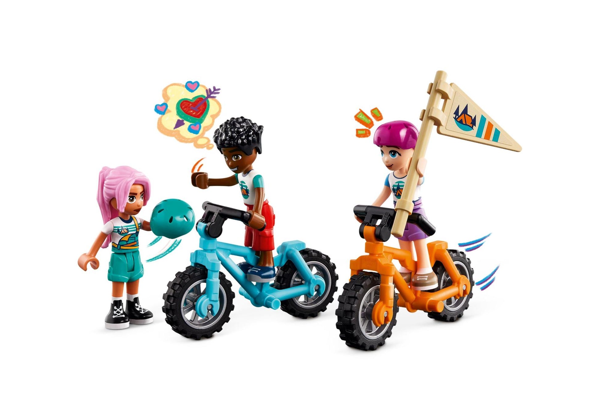 Lego 42624 Friends: Gemütliche Hütten im Abenteuercamp - plegobil