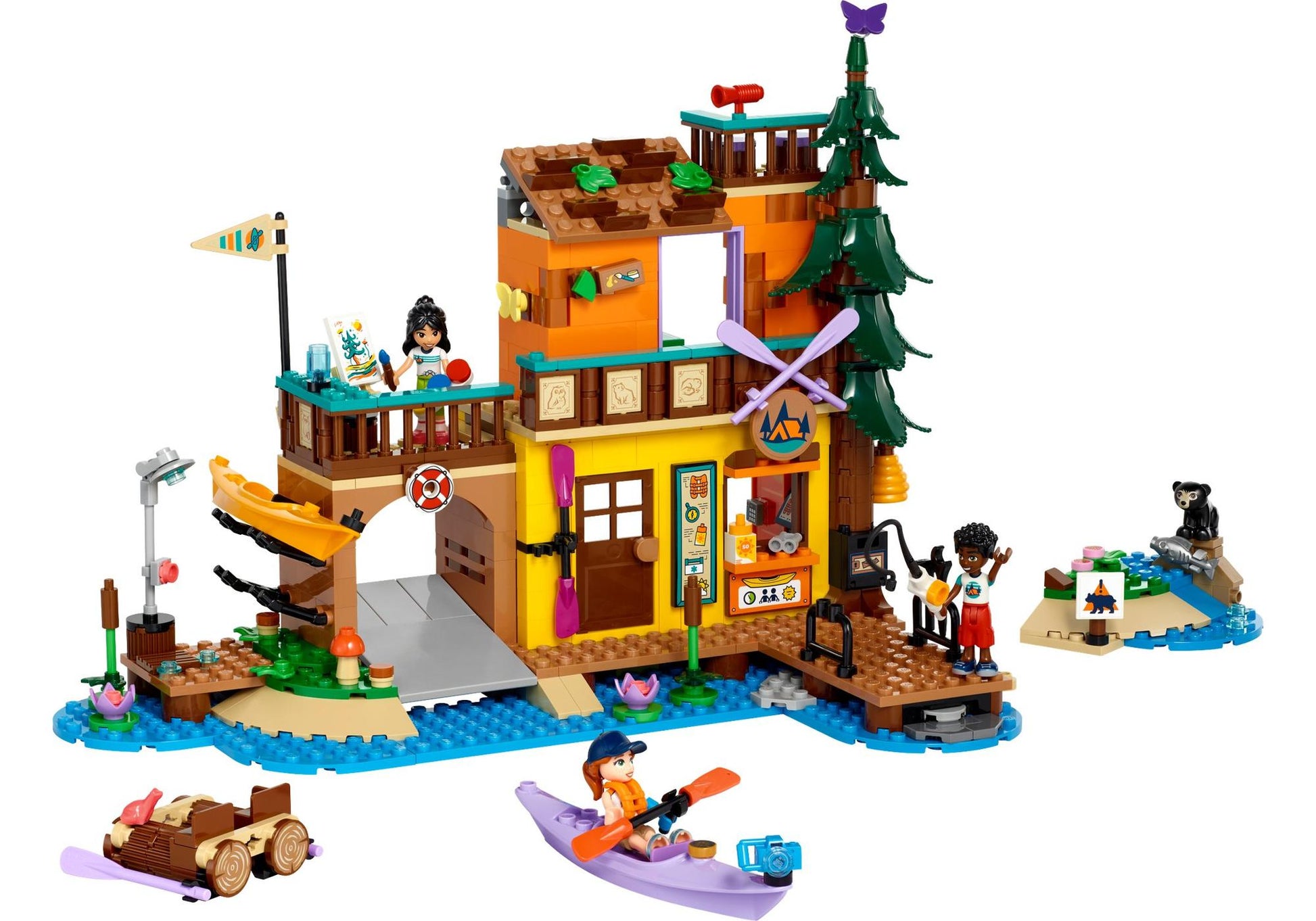 Lego 42626 Friends: Abenteuercamp mit Kayak - plegobil
