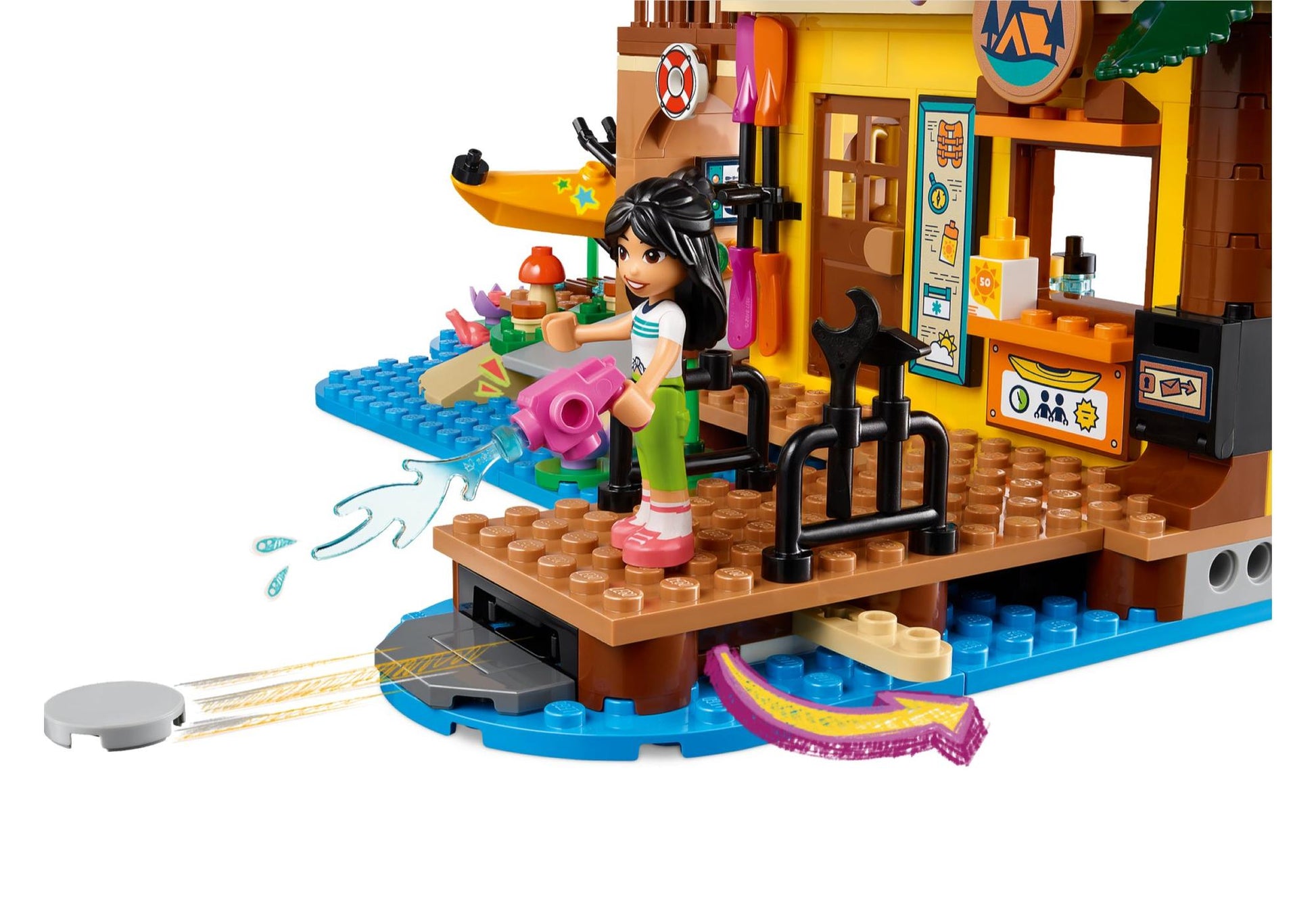 Lego 42626 Friends: Abenteuercamp mit Kayak - plegobil