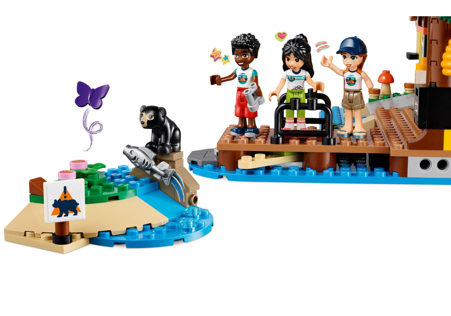Lego 42626 Friends: Abenteuercamp mit Kayak - plegobil