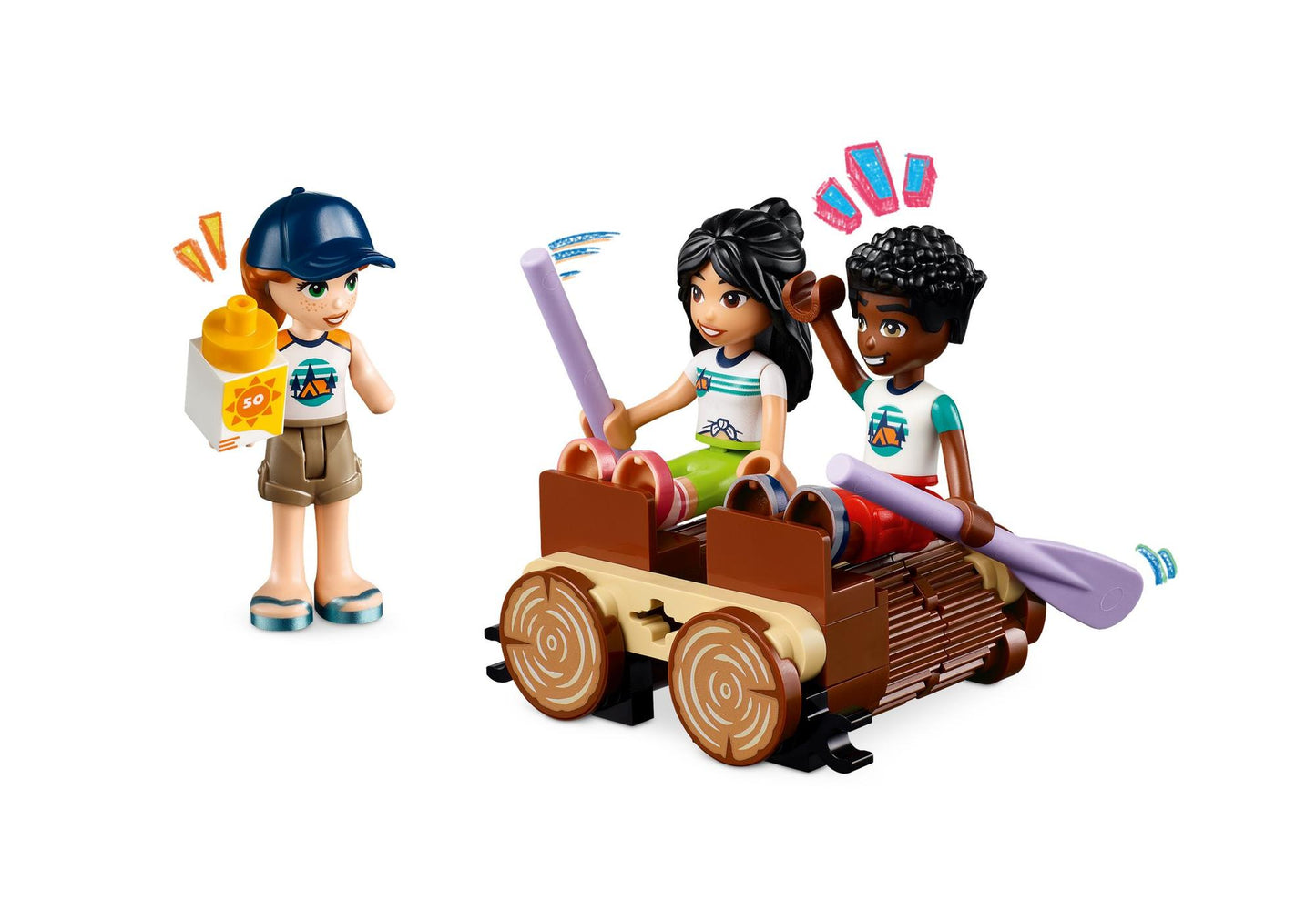 Lego 42626 Friends: Abenteuercamp mit Kayak - plegobil