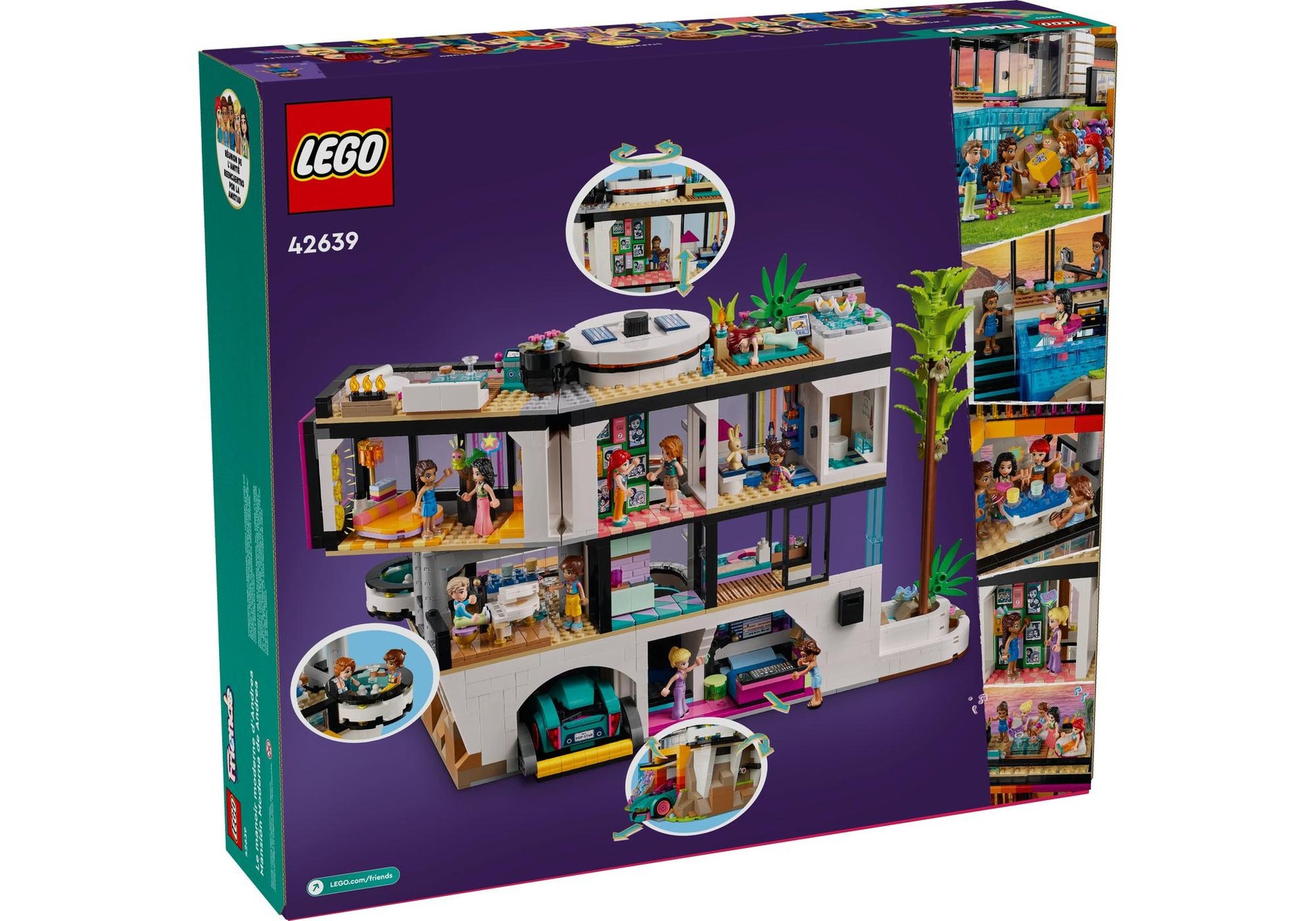 Lego 42639 Friends: Andreas moderne Villa - plegobil