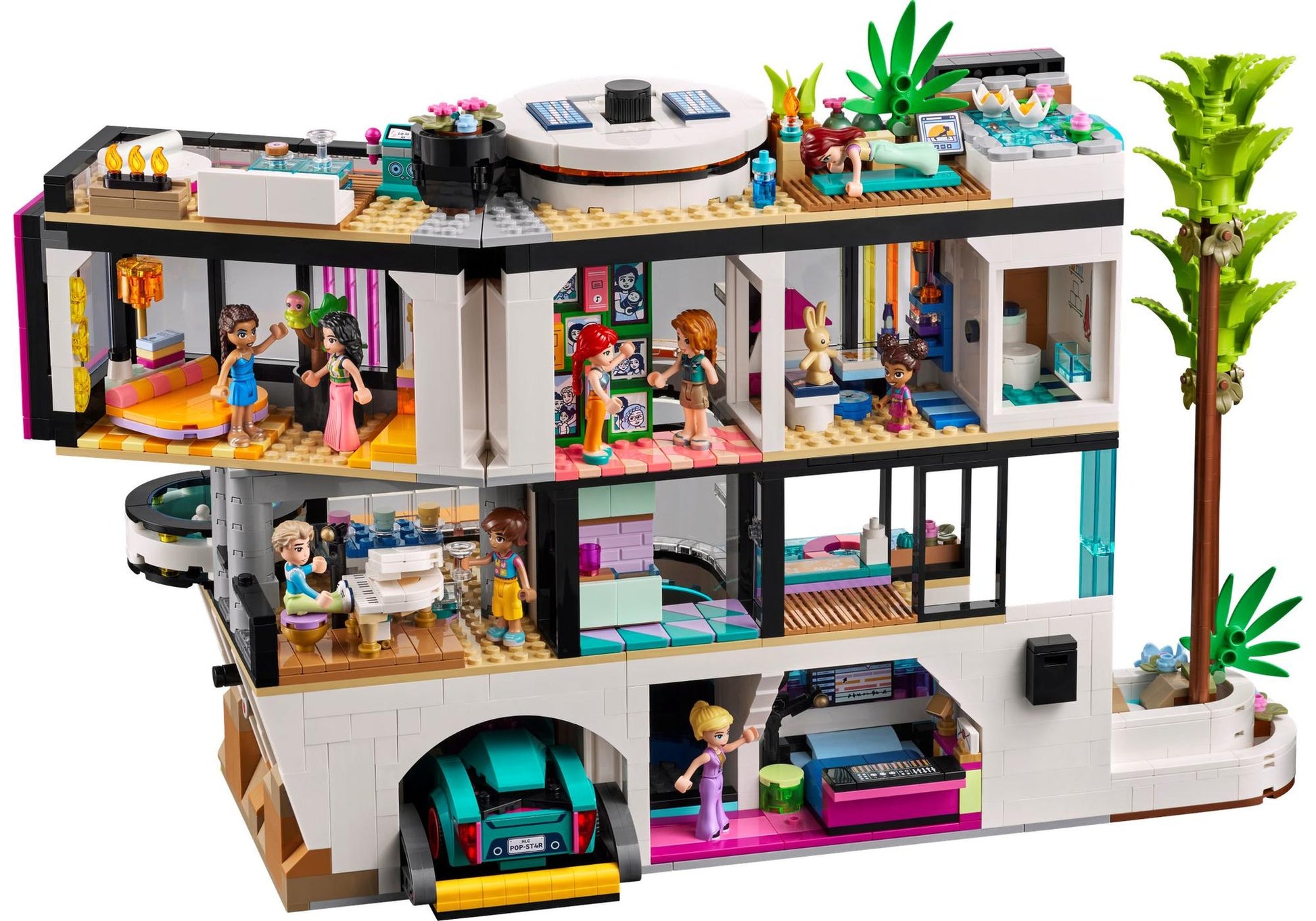 Lego 42639 Friends: Andreas moderne Villa - plegobil