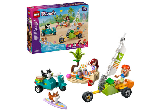 Lego 42641 Friends Strandabenteuer mit Hunden