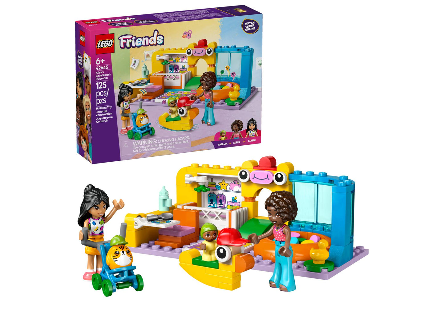 Lego 42645 Friends Das Spielzimmer von Aliyas kleiner Schwester