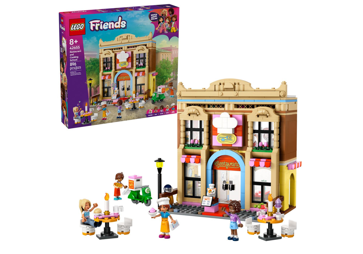 Lego 42655 Friends Restaurant und Kochschule