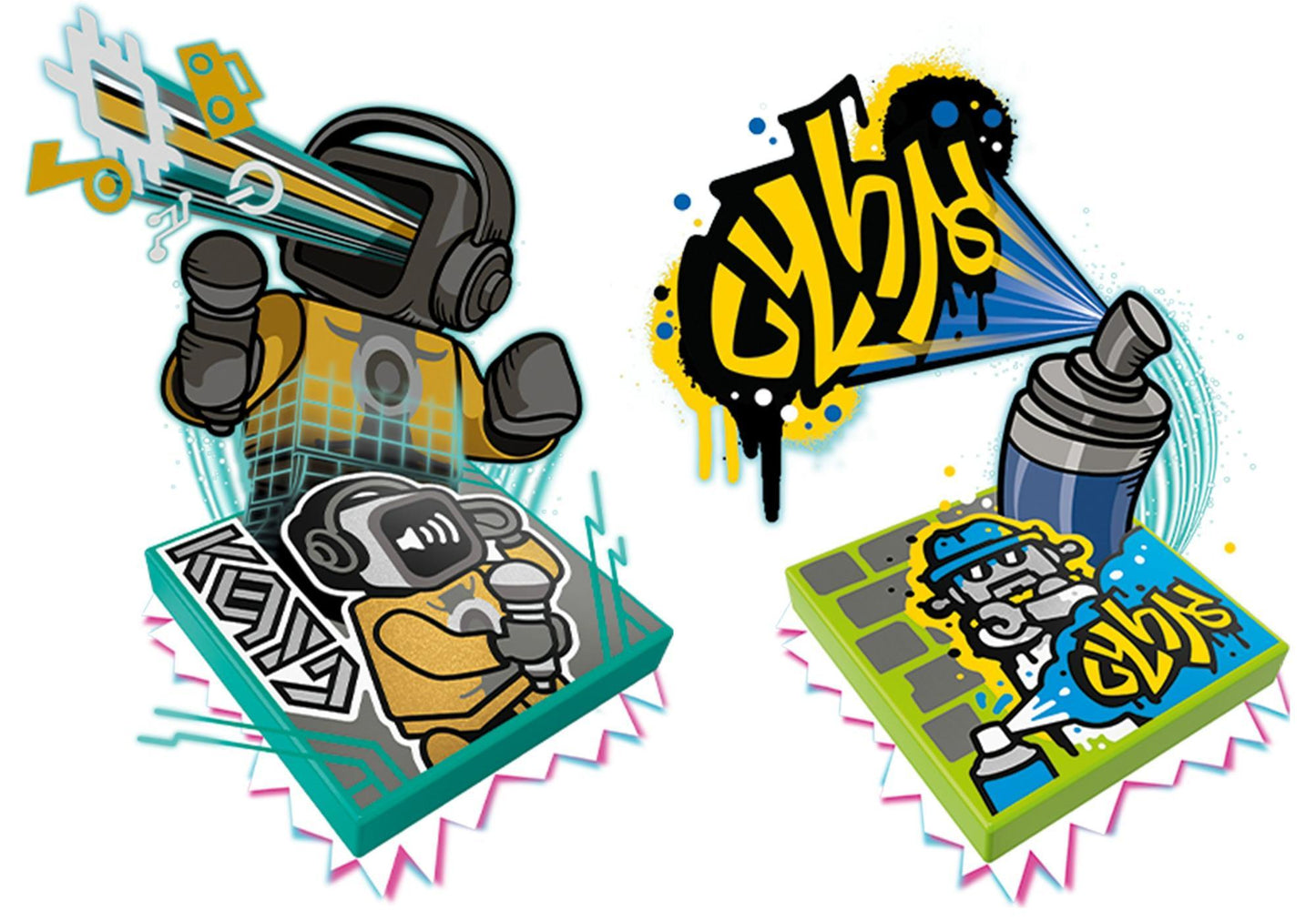 Lego 43112 Vidiyo Robo HipHop Car - plegobil