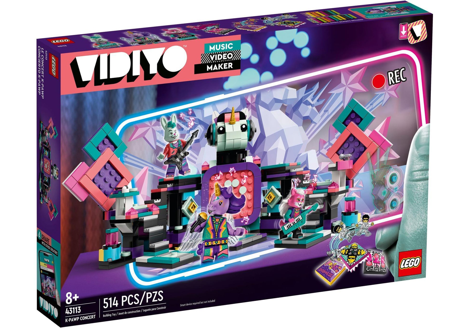 Lego 43113 Vidiyo K-Pawp Concert - plegobil