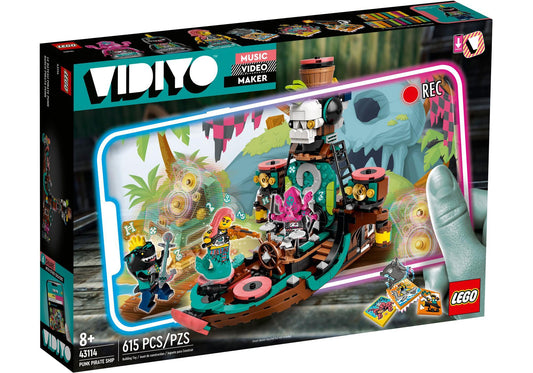 Lego 43114 Vidiyo Punk Pirate Ship - plegobil