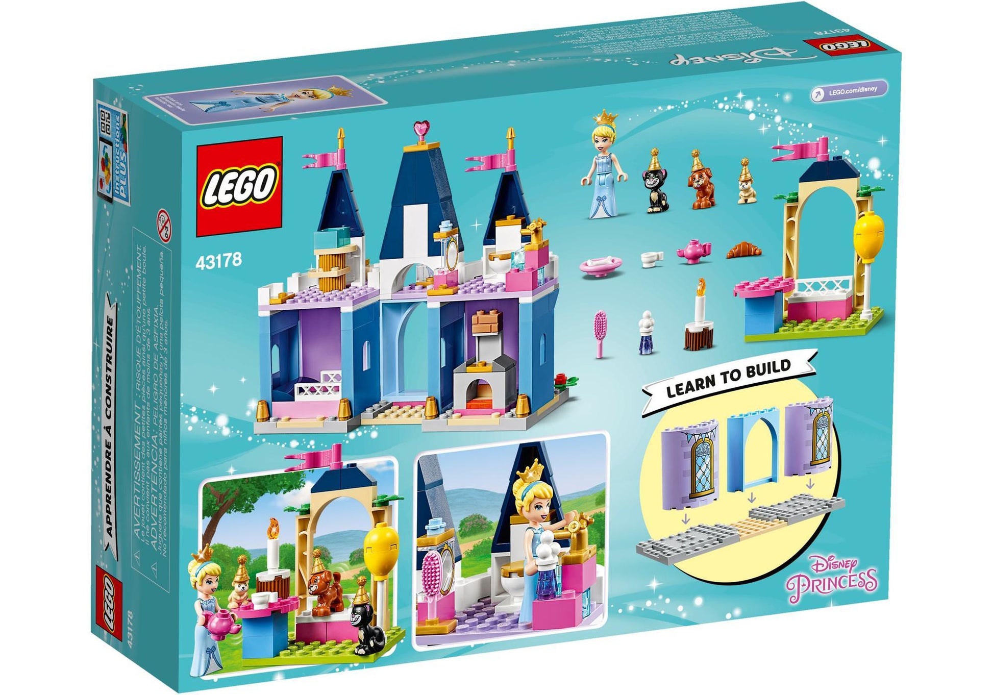 Lego 43178 Disney Princess: Cinderellas Schlossfest - plegobil