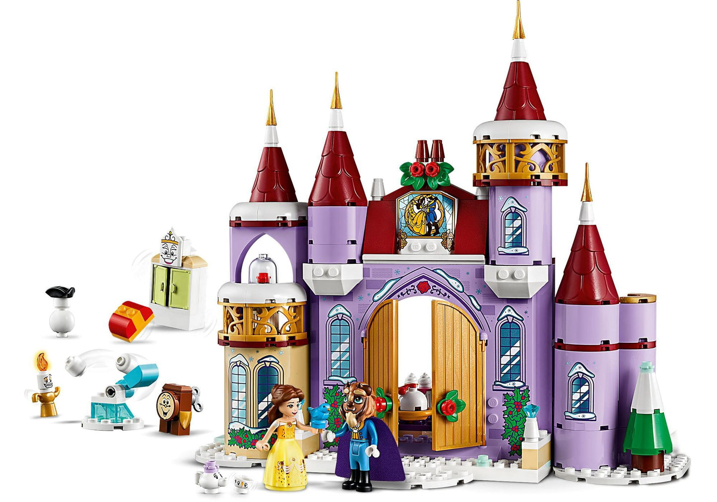Lego 43180 Disney Princess: Belles winterliches Schloss - plegobil