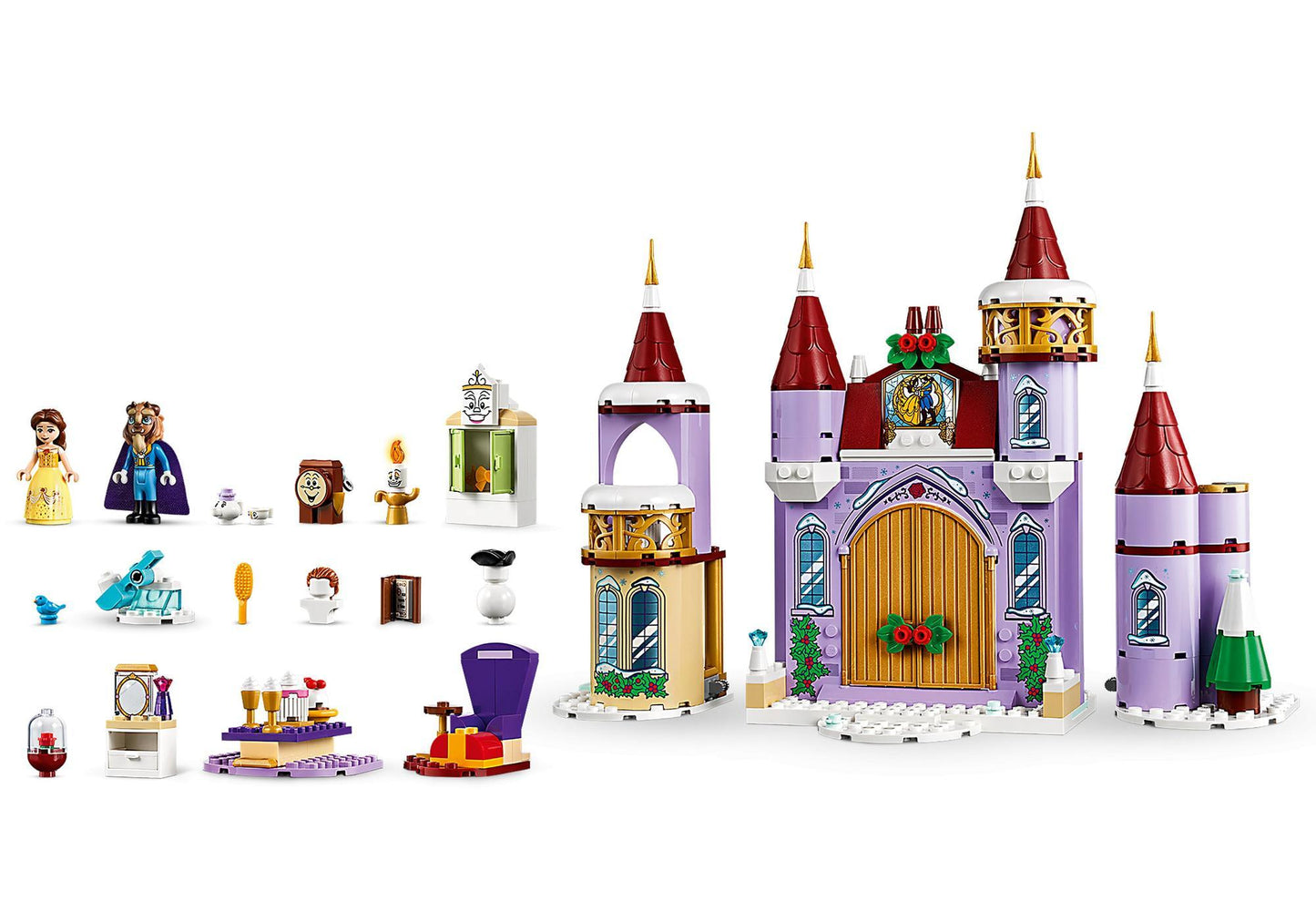 Lego 43180 Disney Princess: Belles winterliches Schloss - plegobil