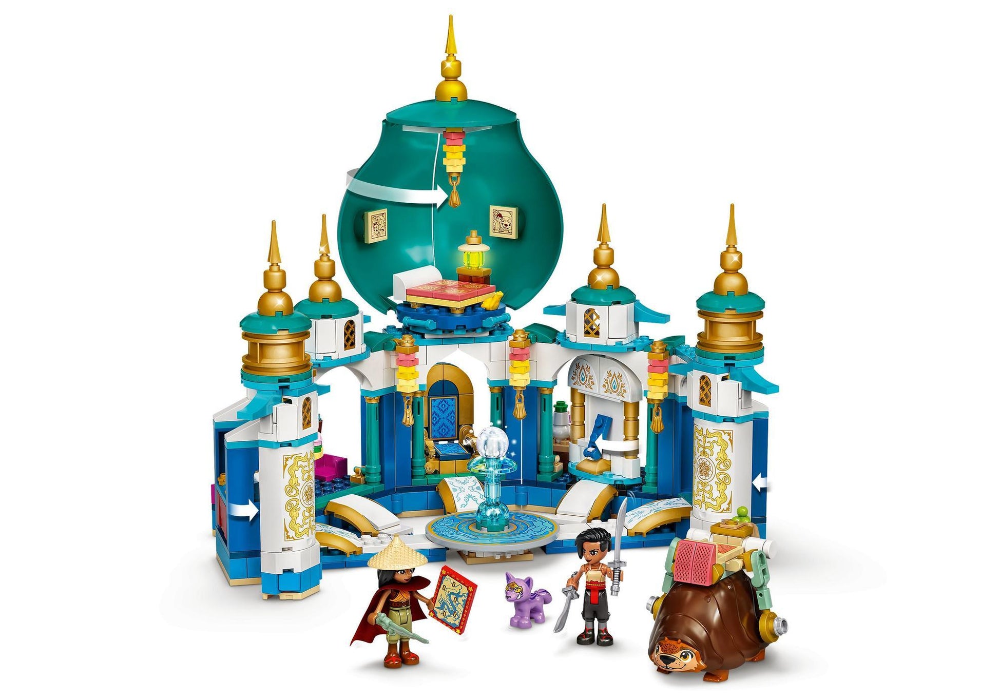 Lego 43181 Disney Raya: Raya und der Herzpalast - plegobil