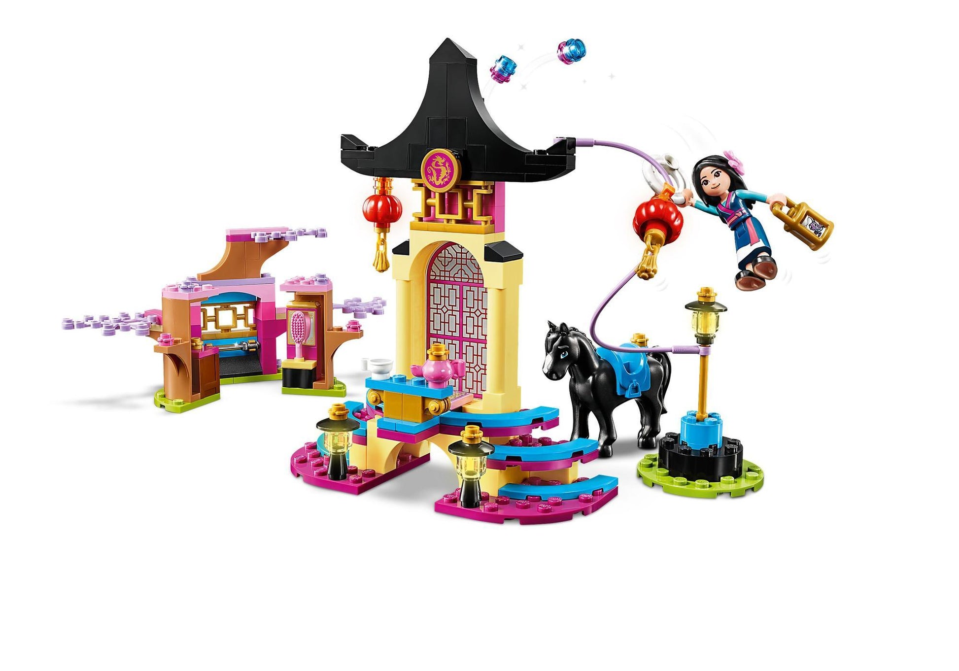 Lego 43182 Disney Princess: Mulans Trainingsplatz - plegobil