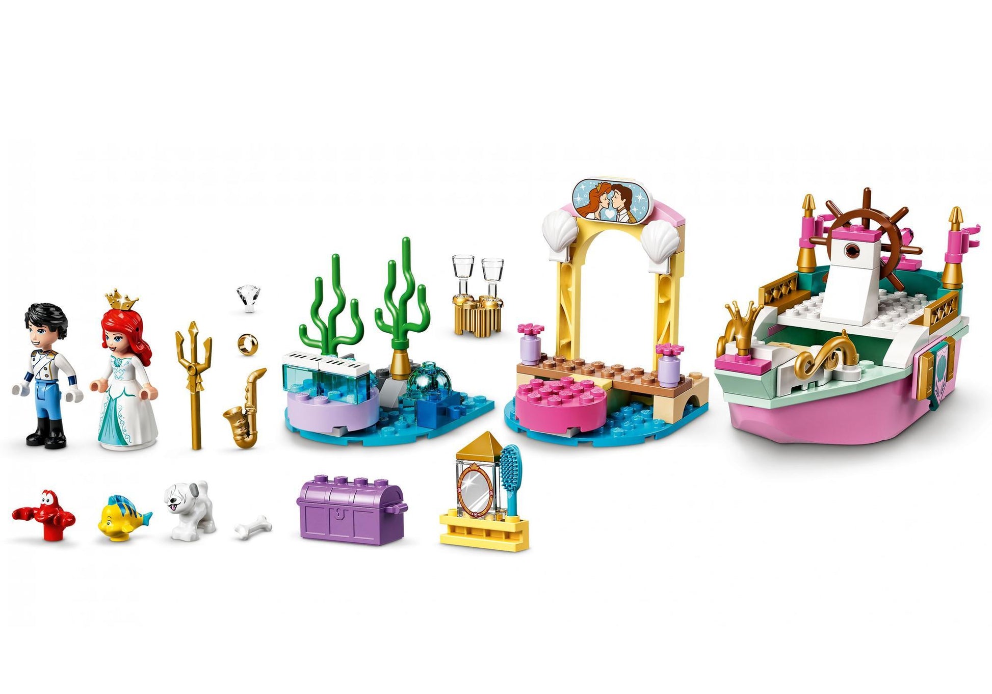 Lego 43191 Disney Princess: Arielles Festtagsboot - plegobil