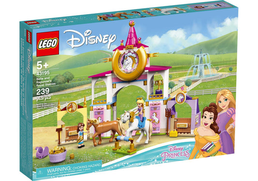 Lego 43195 Disney Princess: Belles und Rapunzels königliche Ställe - plegobil