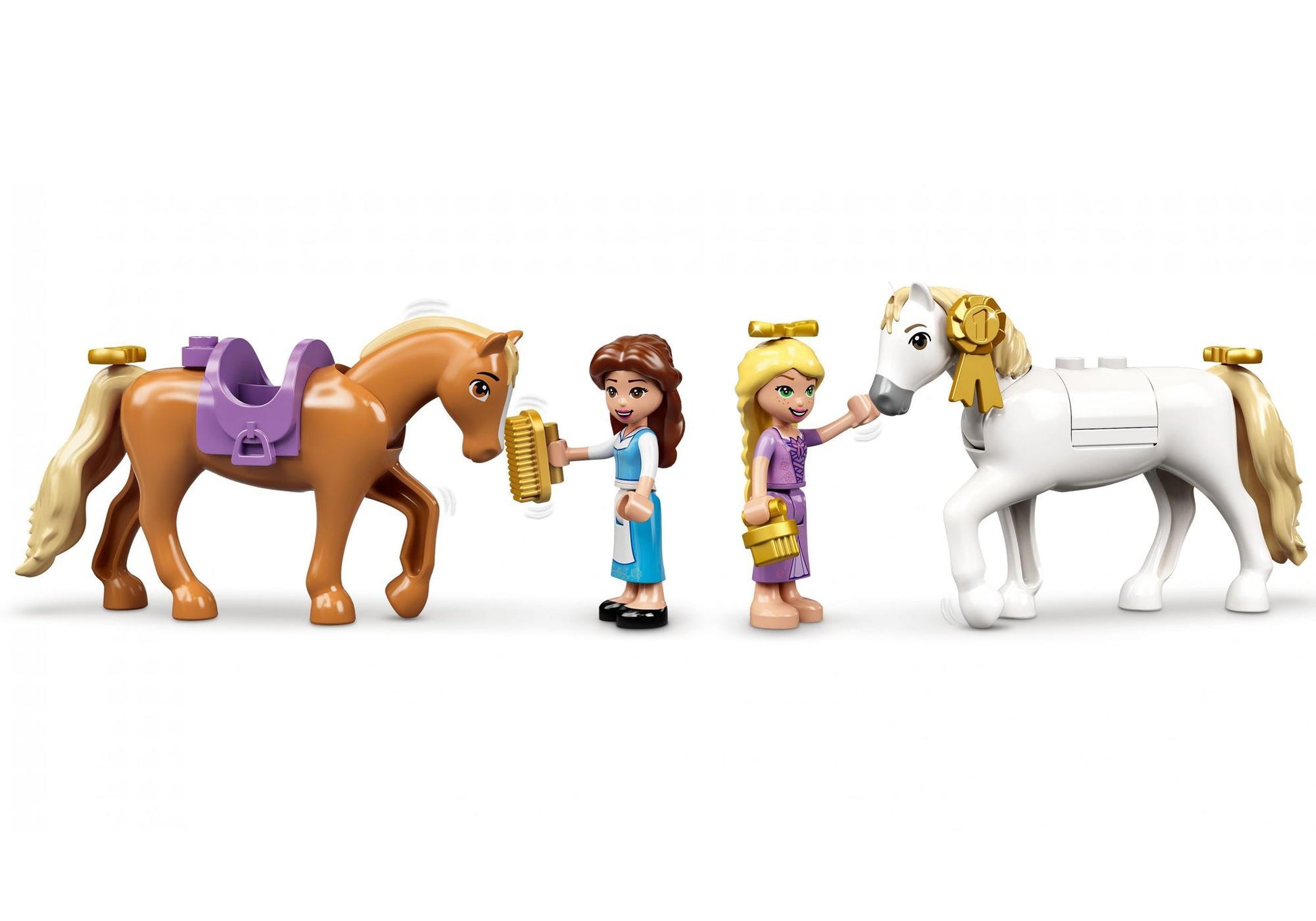 Lego 43195 Disney Princess: Belles und Rapunzels königliche Ställe - plegobil