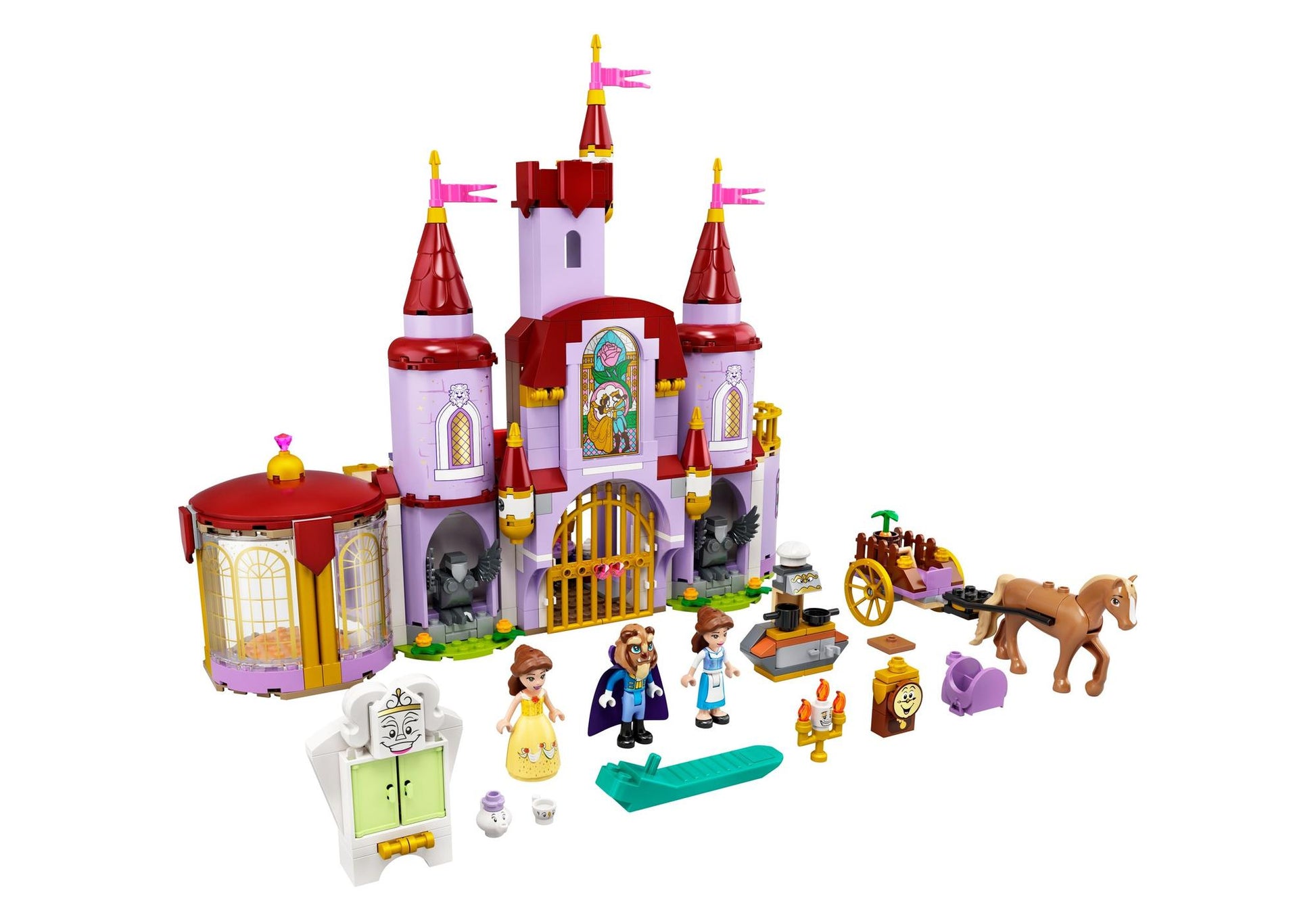 Lego 43196 Disney Princess: Belles Schloss - plegobil