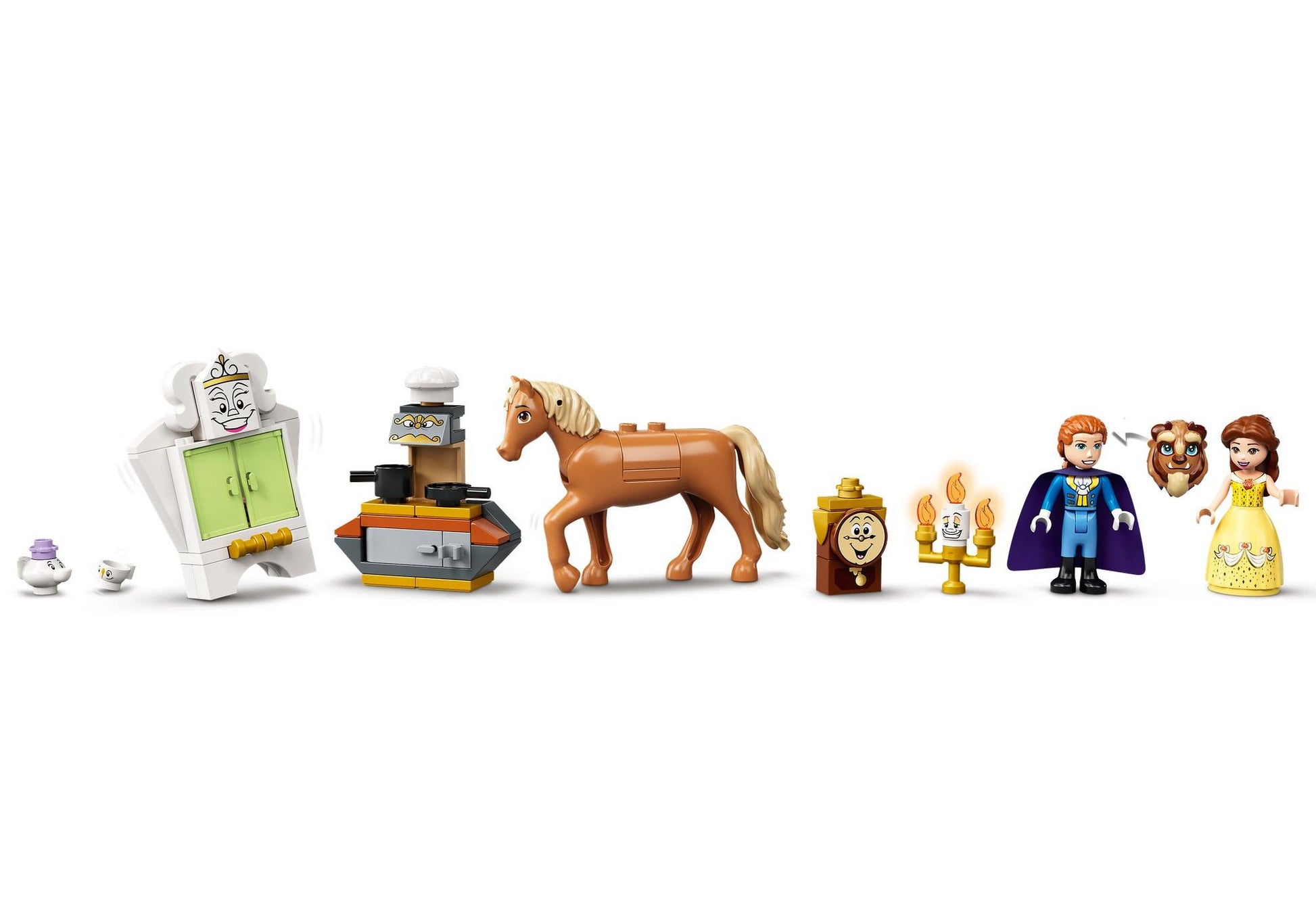 Lego 43196 Disney Princess: Belles Schloss - plegobil