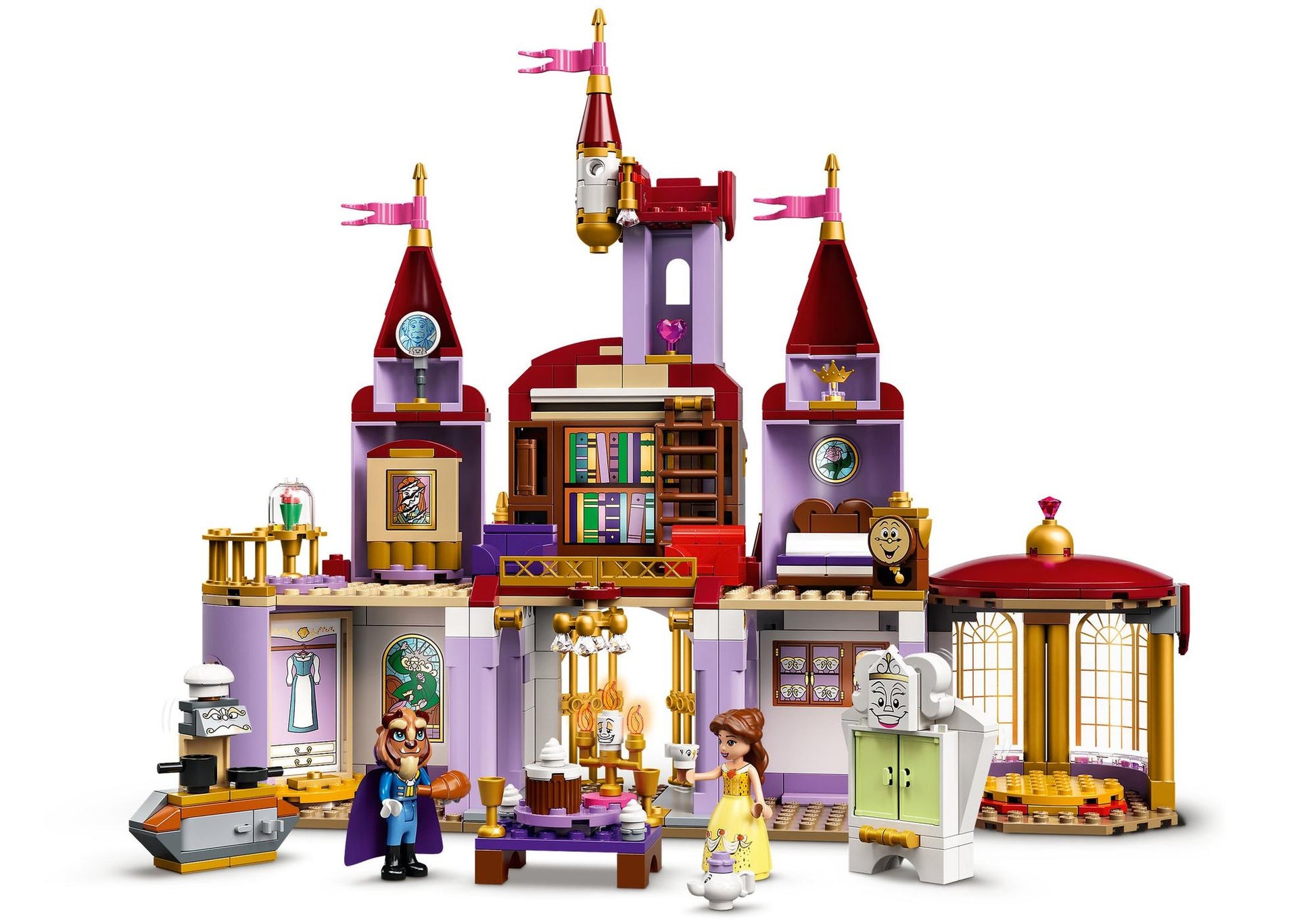 Lego 43196 Disney Princess: Belles Schloss - plegobil