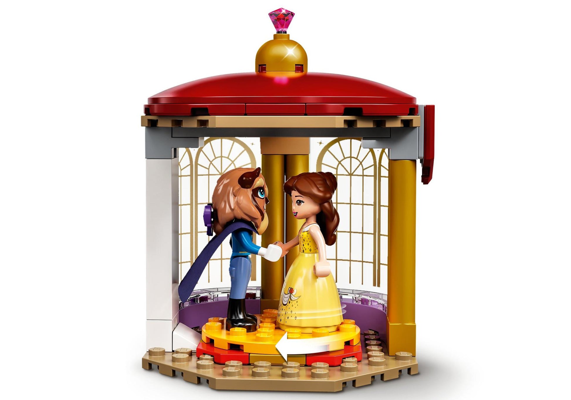 Lego 43196 Disney Princess: Belles Schloss - plegobil