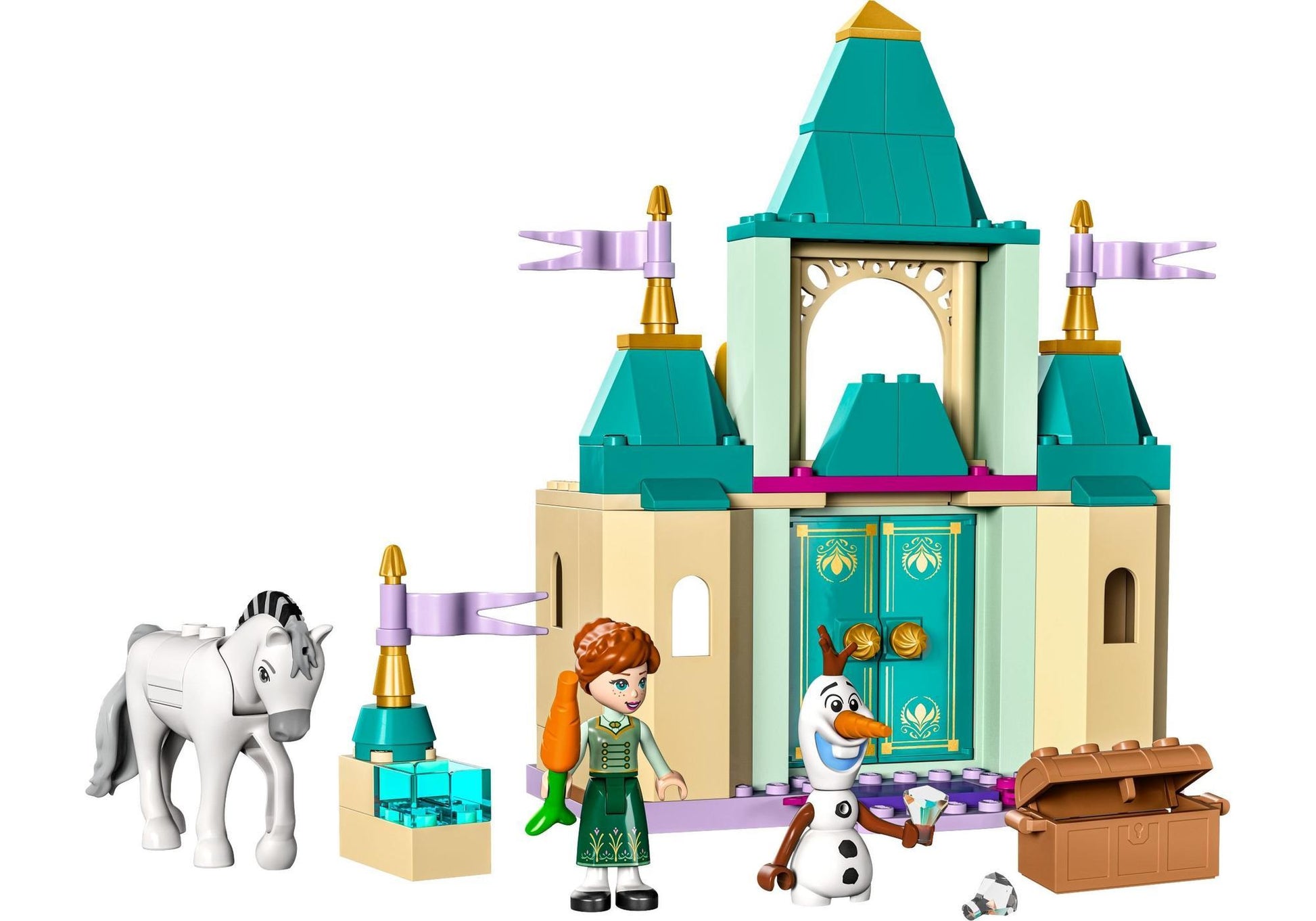 Lego 43204 Disney Frozen: Annas und Olafs Spielspaß im Schloss - plegobil